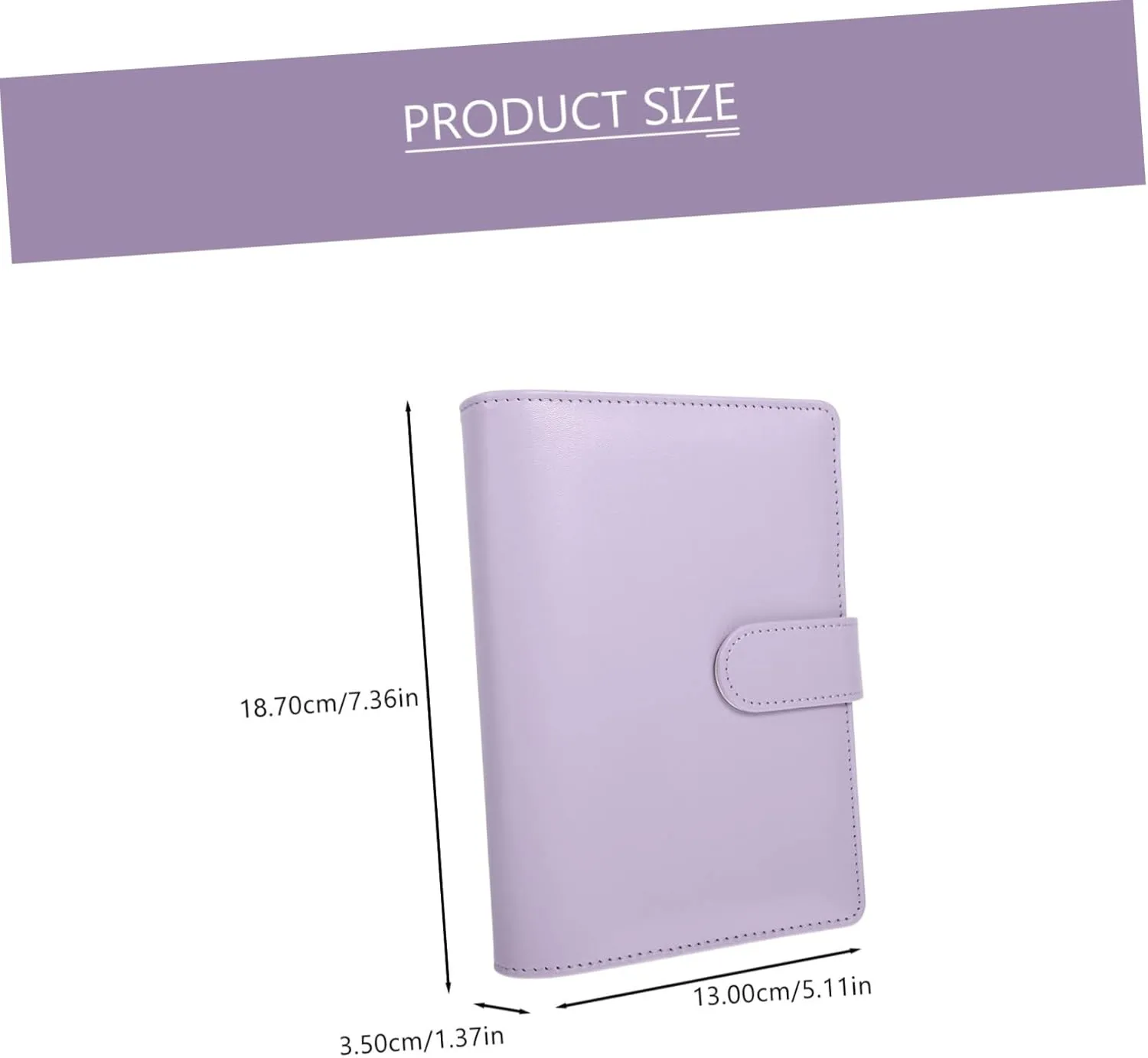 1 Set Binder Ledger Cash Envelope Savings Organizer for Money Book Organizing Planner with Section Budgeting Organiser Purple Binder Monthly Planner Violet