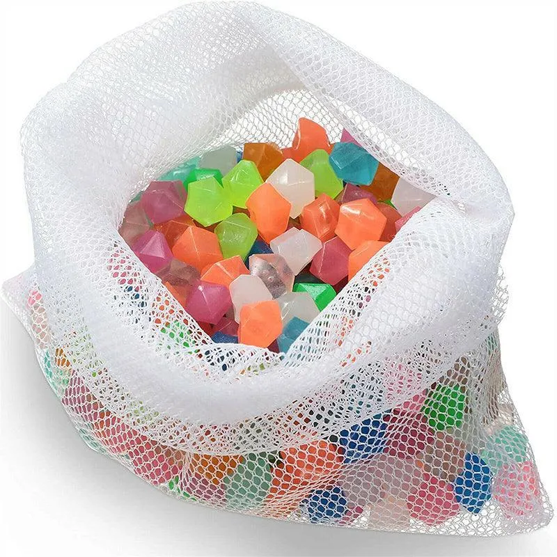 10Pcs Nylon Mesh Bags for Aquarium Pond Filter Media