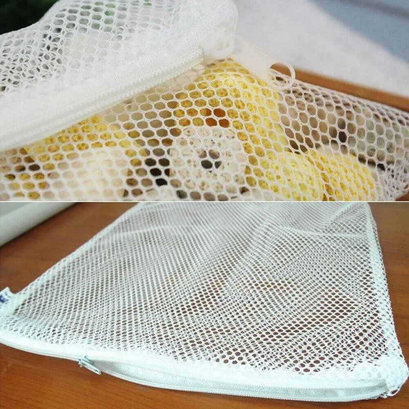 10Pcs Nylon Mesh Bags for Aquarium Pond Filter Media