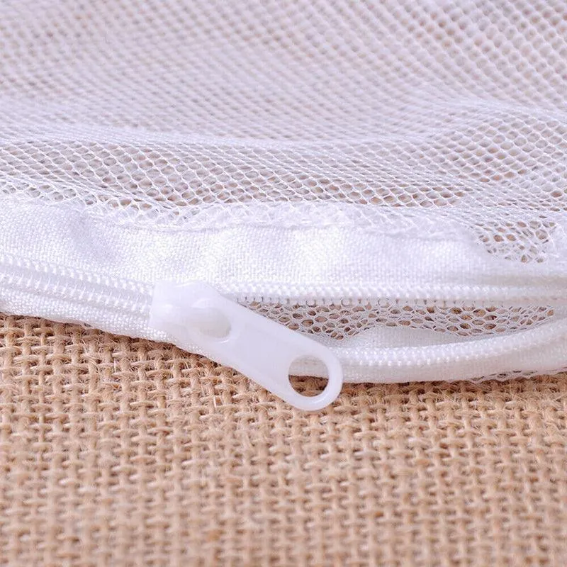10Pcs Nylon Mesh Bags for Aquarium Pond Filter Media