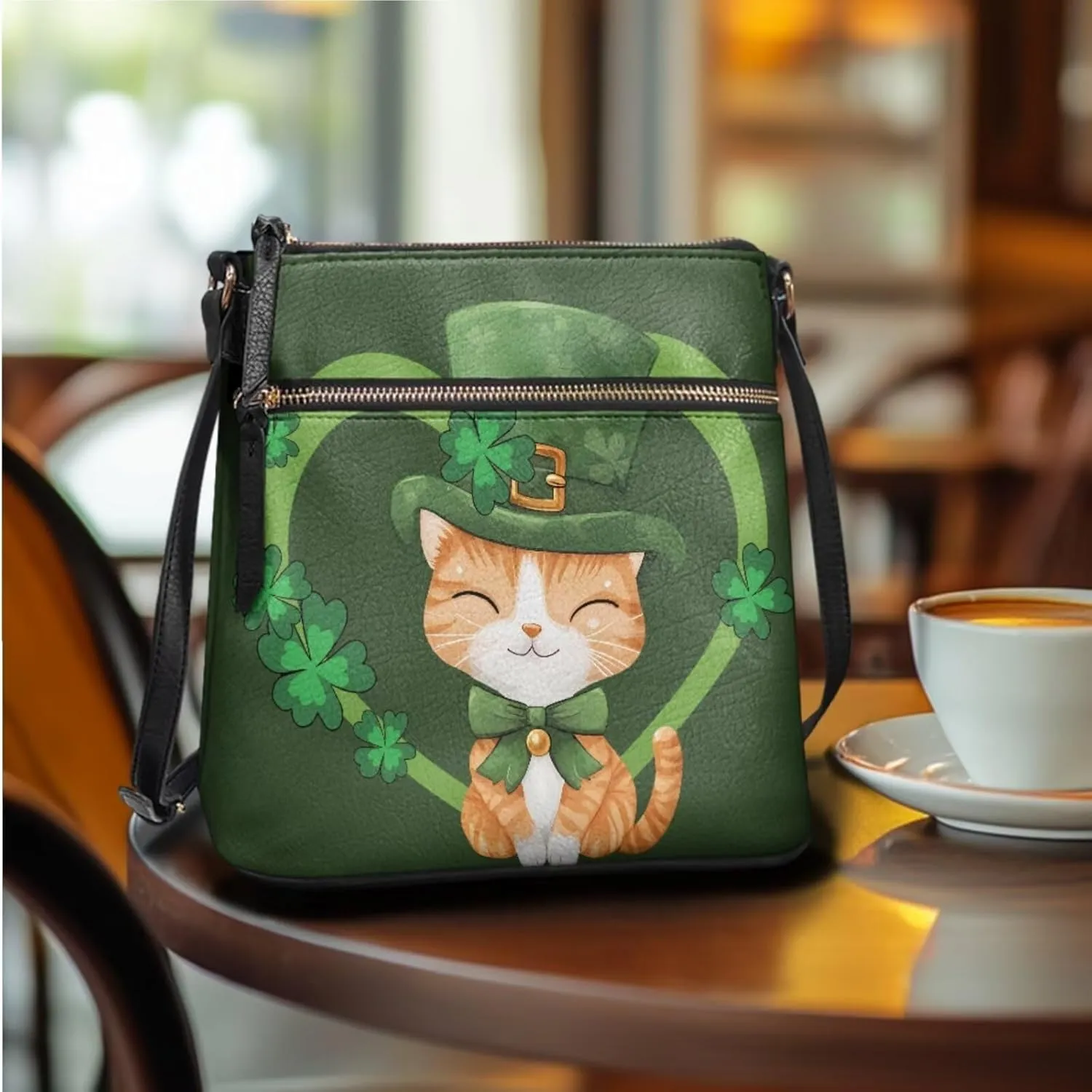 2 Pcs Bucket Bags Set for Women Trendy Satchel Purses for Women Crossbody Wristlet Purses for Women