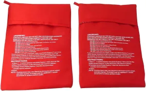 2pcs Microwave Potato Bag Potato Cooker Baked Potato Cooker Baking Pouch Making Express and Delicious Potatoes