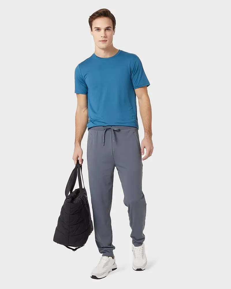 32 Degrees Men's Cool Classic Crew T-Shirt | Anti-Odor | 4-Way Stretch | Moisture Wicking