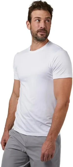 32 Degrees Men's Cool Classic Crew T-Shirt | Anti-Odor | 4-Way Stretch | Moisture Wicking