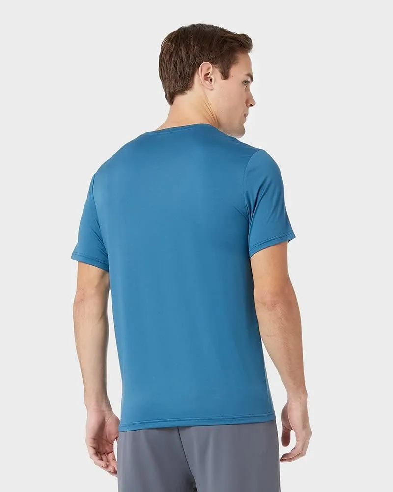 32 Degrees Men's Cool Classic Crew T-Shirt | Anti-Odor | 4-Way Stretch | Moisture Wicking