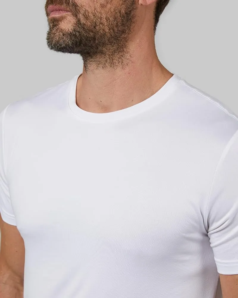 32 Degrees Men's Cool Classic Crew T-Shirt | Anti-Odor | 4-Way Stretch | Moisture Wicking
