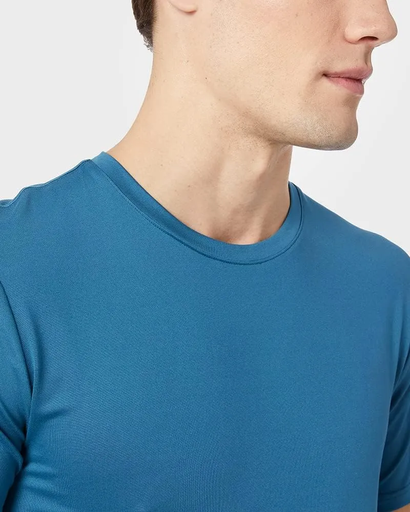 32 Degrees Men's Cool Classic Crew T-Shirt | Anti-Odor | 4-Way Stretch | Moisture Wicking