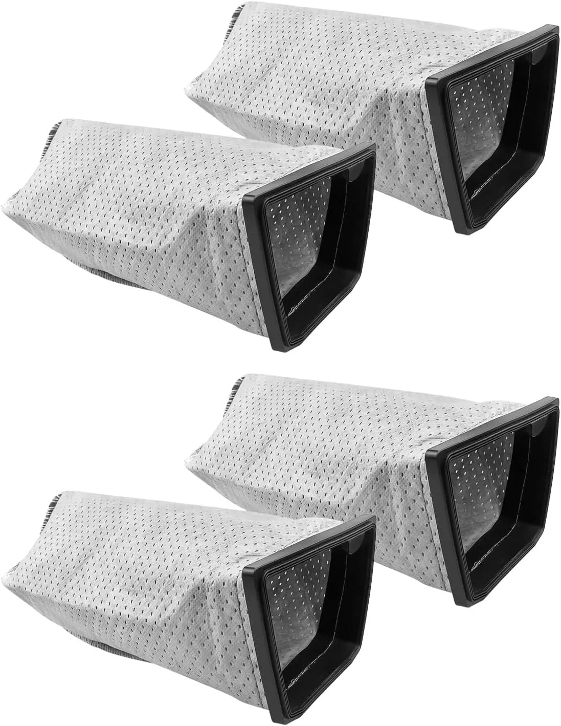 4 Cloth Bags Liner Replacement for Hoover Porta Power Swingette S1015 S1029, CH30000 Commercial Canister Vacuum, Reusable Canister/Upright Vacuum Cleaner Bag Replace 43662023