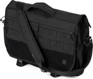 5.11 Tactical Unisex Overwatch Messenger Bag, Shoulder Strap Laptop Carrying Case, 18 Liter Capacity, Style 56648ABR, Black
