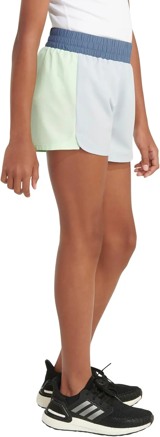 adidas Girls' 3 Stripe Pacer Mesh Short