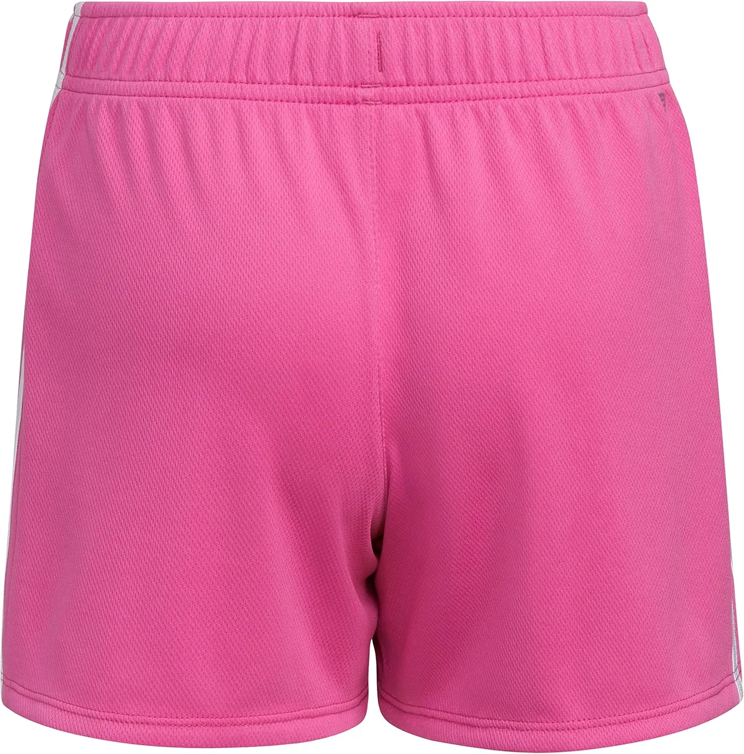 adidas Girls' Big Aeroready 3-Stripe Pacer Mesh Short