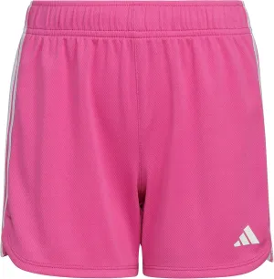 adidas Girls' Big Aeroready 3-Stripe Pacer Mesh Short