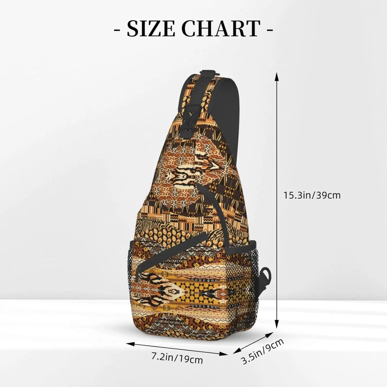 Adorable Sloth Crossbody Bag Chest Shoulder Bag Small Casual Backpack Suitable For Women Men Hiking