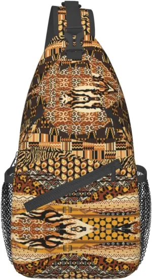 Adorable Sloth Crossbody Bag Chest Shoulder Bag Small Casual Backpack Suitable For Women Men Hiking