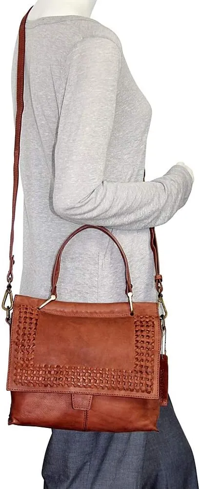 Alexis Leather Satchel