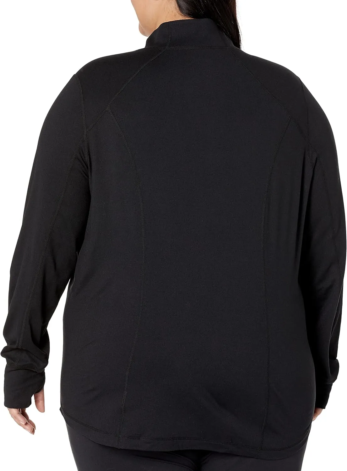 Amazon Essentials Women's Fleece Full-Zip Jacket - Brushed Tech Stretch (Available in Plus Size)