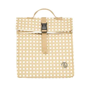 &Again Paper Cooler Lunch Bag - Gingham