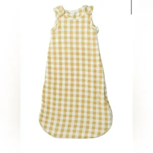 Angel Dear Bamboo Yellow Plaid Sleep Sack Gingham