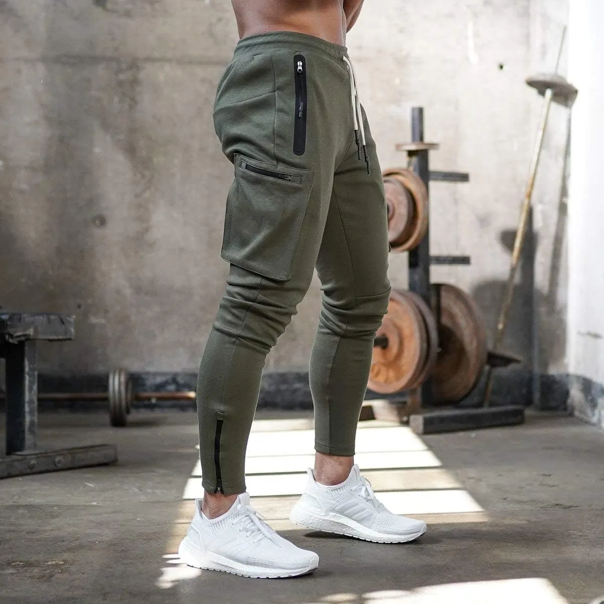 AOTORR Men's Workout Sport Pants, Athletic Running Jogger Track Pants Casual Sweatpants Trousers with Pockets