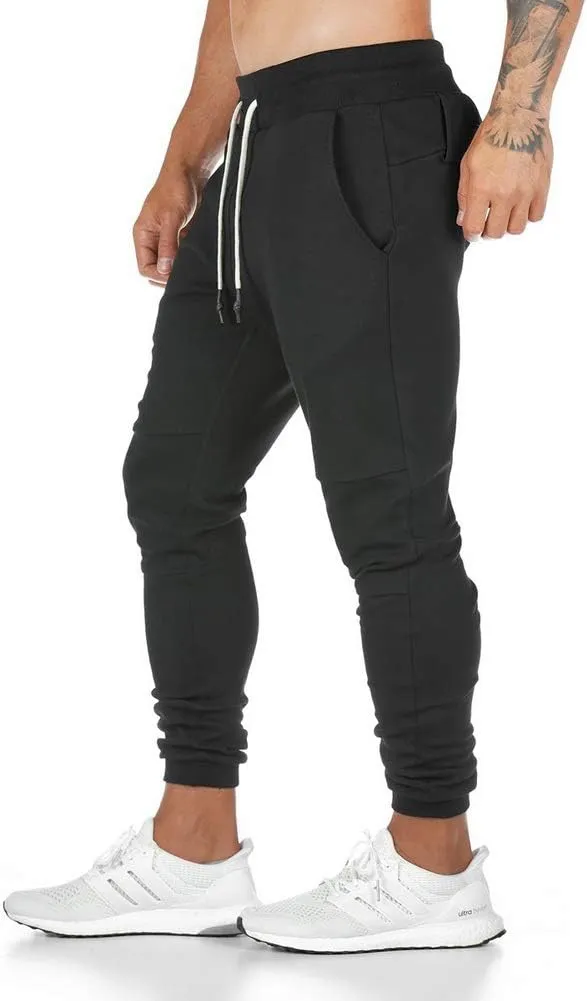AOTORR Men's Workout Sport Pants, Athletic Running Jogger Track Pants Casual Sweatpants Trousers with Pockets
