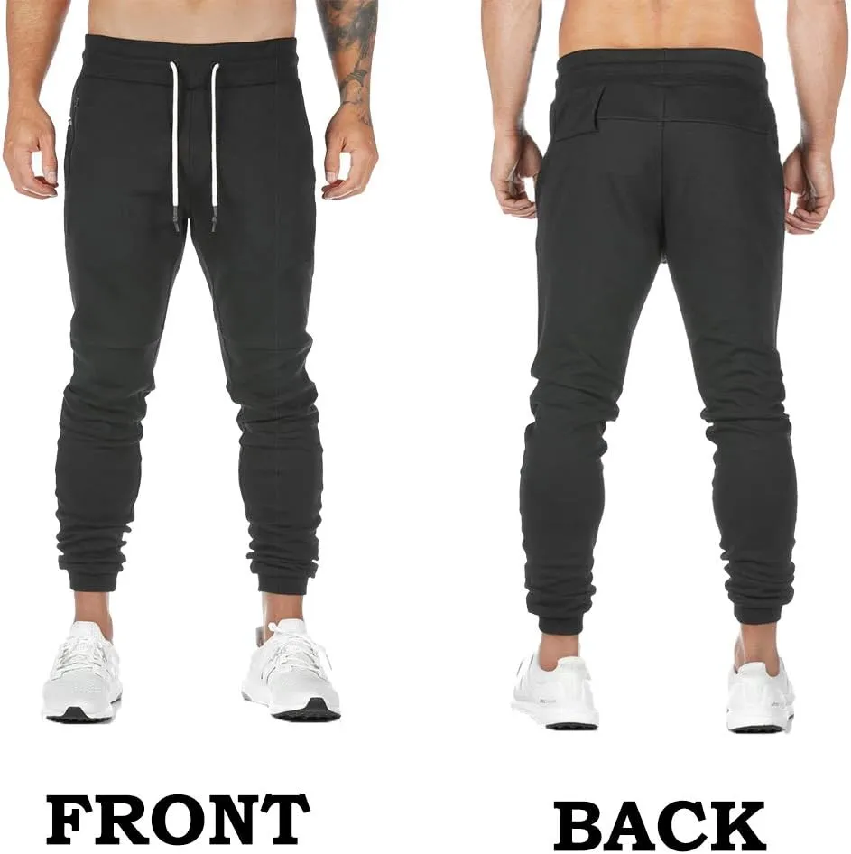 AOTORR Men's Workout Sport Pants, Athletic Running Jogger Track Pants Casual Sweatpants Trousers with Pockets