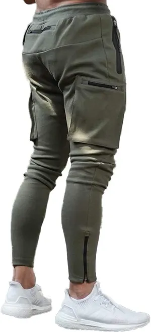 AOTORR Men's Workout Sport Pants, Athletic Running Jogger Track Pants Casual Sweatpants Trousers with Pockets