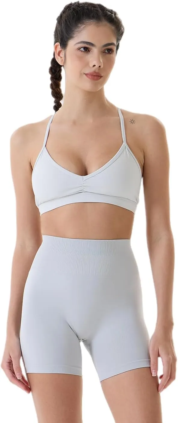 AUROLA Dream Collection Women Workout Shorts High Waist Gym Shorts, Scrunch Butt Seamless Athletic Shorts