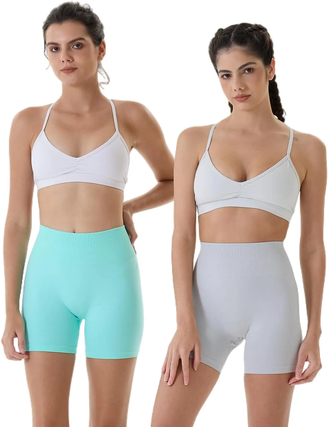 AUROLA Dream Collection Women Workout Shorts High Waist Gym Shorts, Scrunch Butt Seamless Athletic Shorts