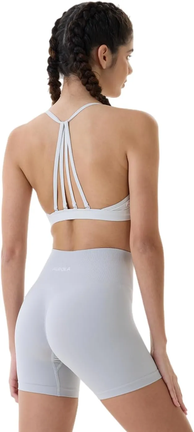 AUROLA Dream Collection Women Workout Shorts High Waist Gym Shorts, Scrunch Butt Seamless Athletic Shorts