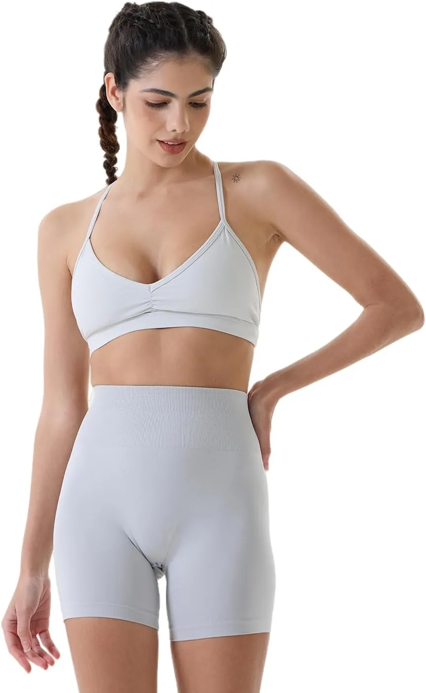 AUROLA Dream Collection Women Workout Shorts High Waist Gym Shorts, Scrunch Butt Seamless Athletic Shorts