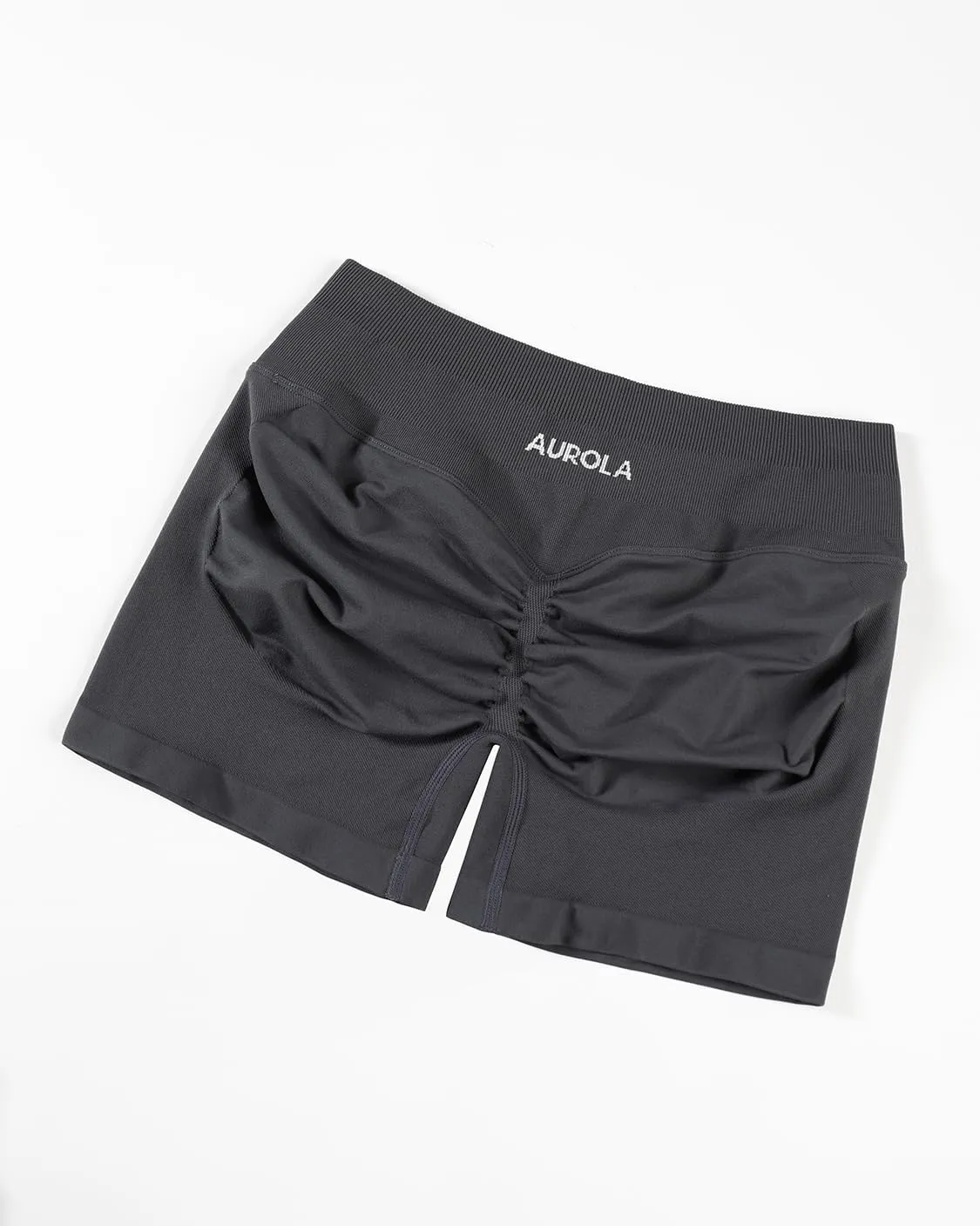 AUROLA Influence Workout Shorts for Women,2.5 3.5 4.5 5.5 6.5 No Roll Up Squat Proof Scrunch Seamless Compression Gym Short