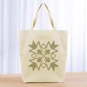 Aztec Tote Bag - khaki