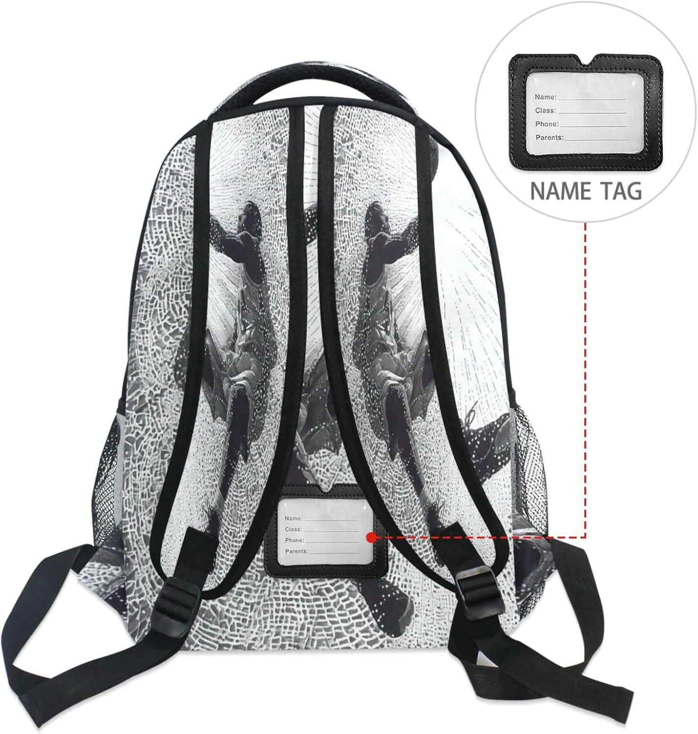 Backpacks for Men Women Waterproof Personal Backpack with Chest Strap for Business Work College Travel Trip Basketball Player
