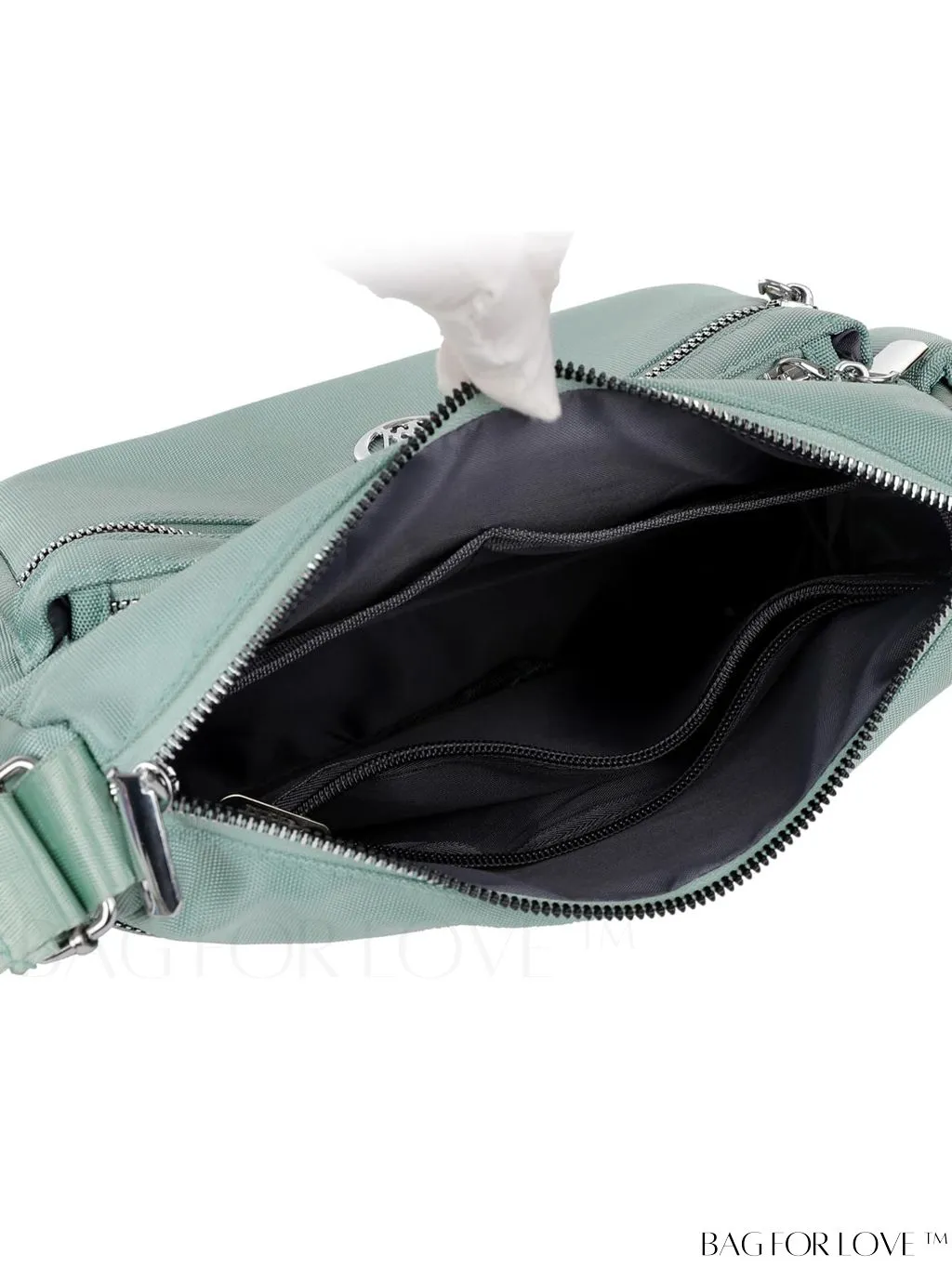 BagForLove - Enhanced Capacity Shoulder Bag with Stylish Letter Patchwork Design - New Arrival