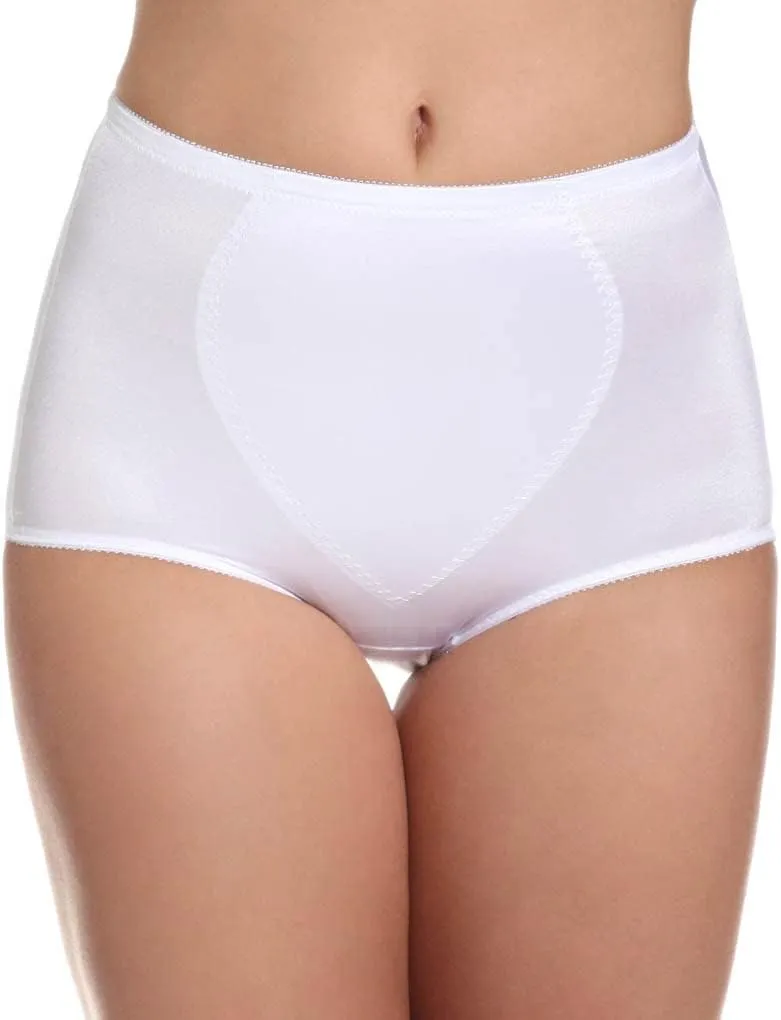 Bali Women's Firm Shapewear Pack, Shaping Brief with Tummy Control, 2-Pack