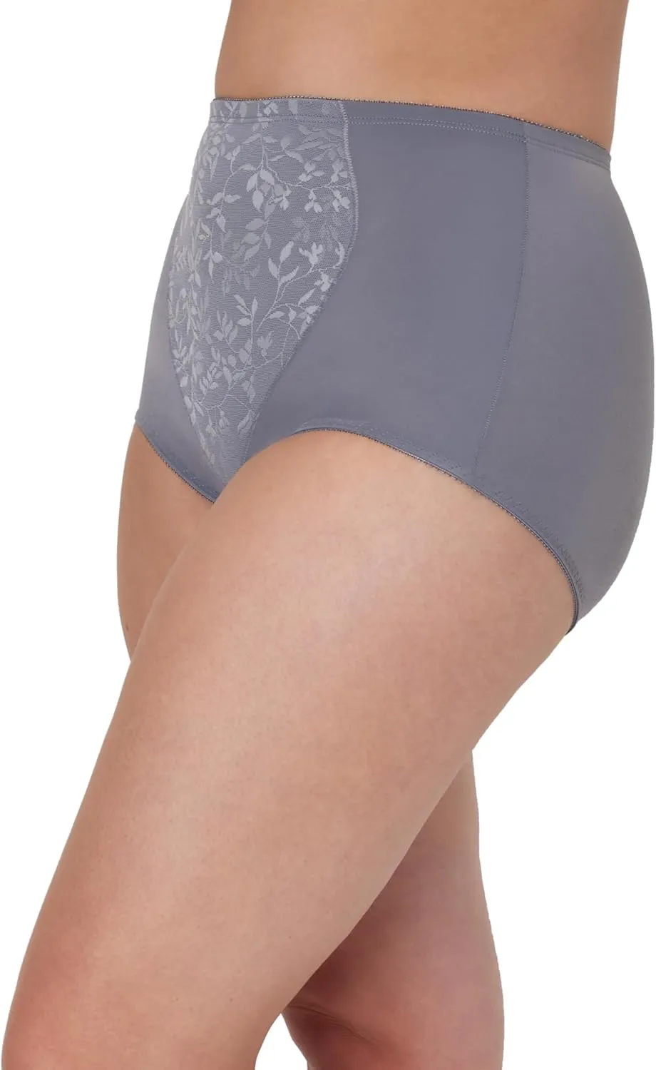 Bali Women's Firm Shapewear Pack, Shaping Brief with Tummy Control, 2-Pack
