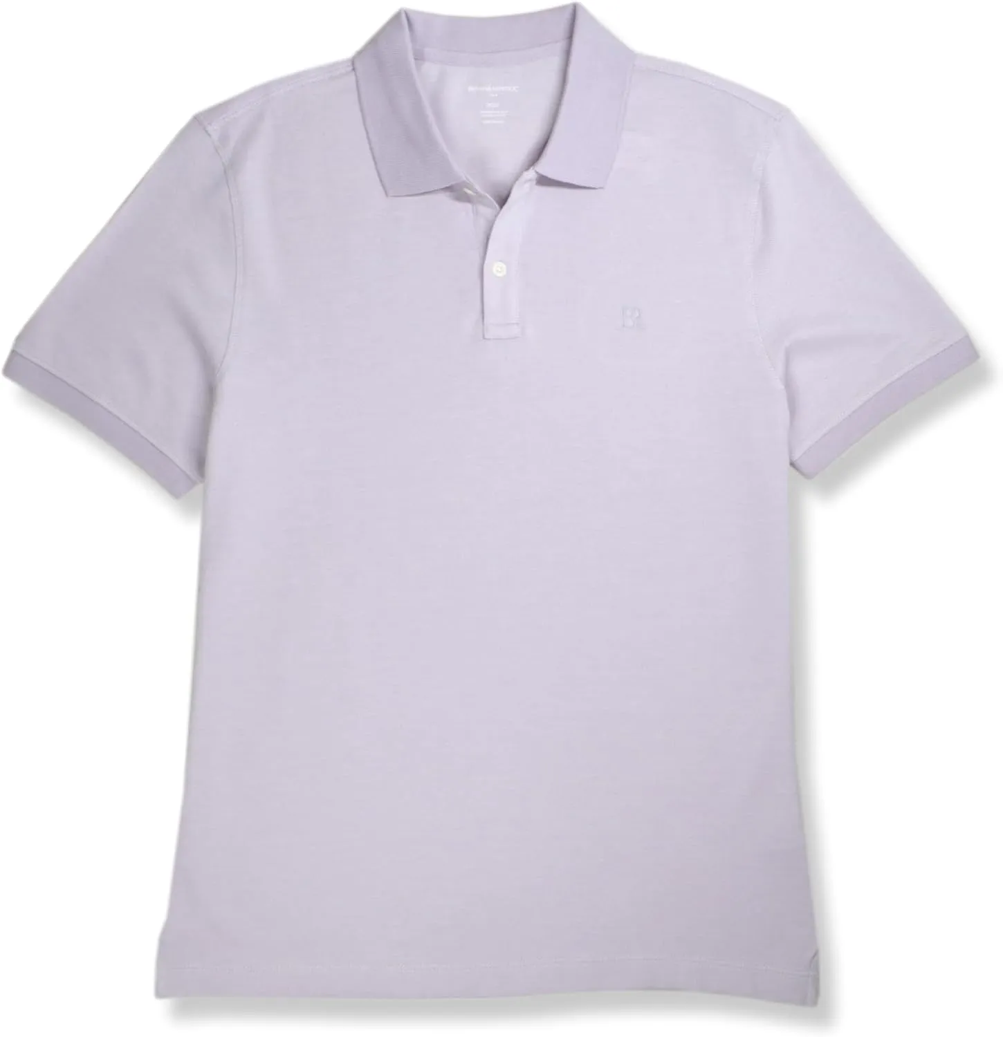 Banana Republic Mens 719664 Standard Fit Pique Mesh All Cotton Monogram Polo Shirt