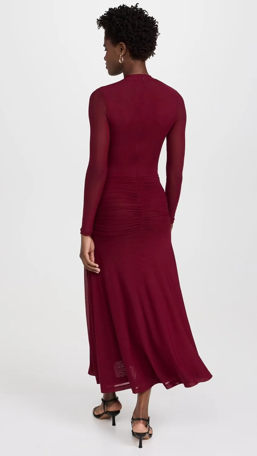 Bardot Women's Liyana Ruched Mesh Dress