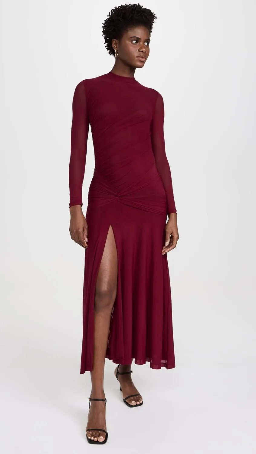 Bardot Women's Liyana Ruched Mesh Dress