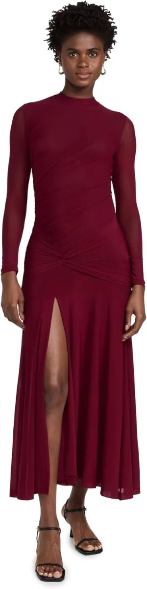 Bardot Women's Liyana Ruched Mesh Dress