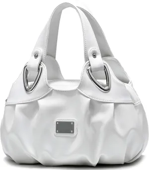 Barsine Vegan Leather Purse for Women Fashion Hobo Style Floral Handbag