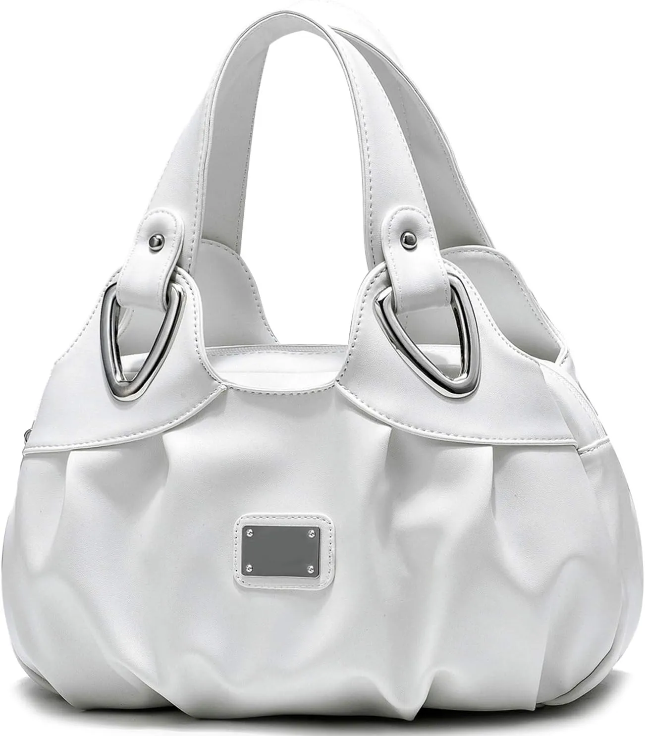 Barsine Vegan Leather Purse for Women Fashion Hobo Style Floral Handbag