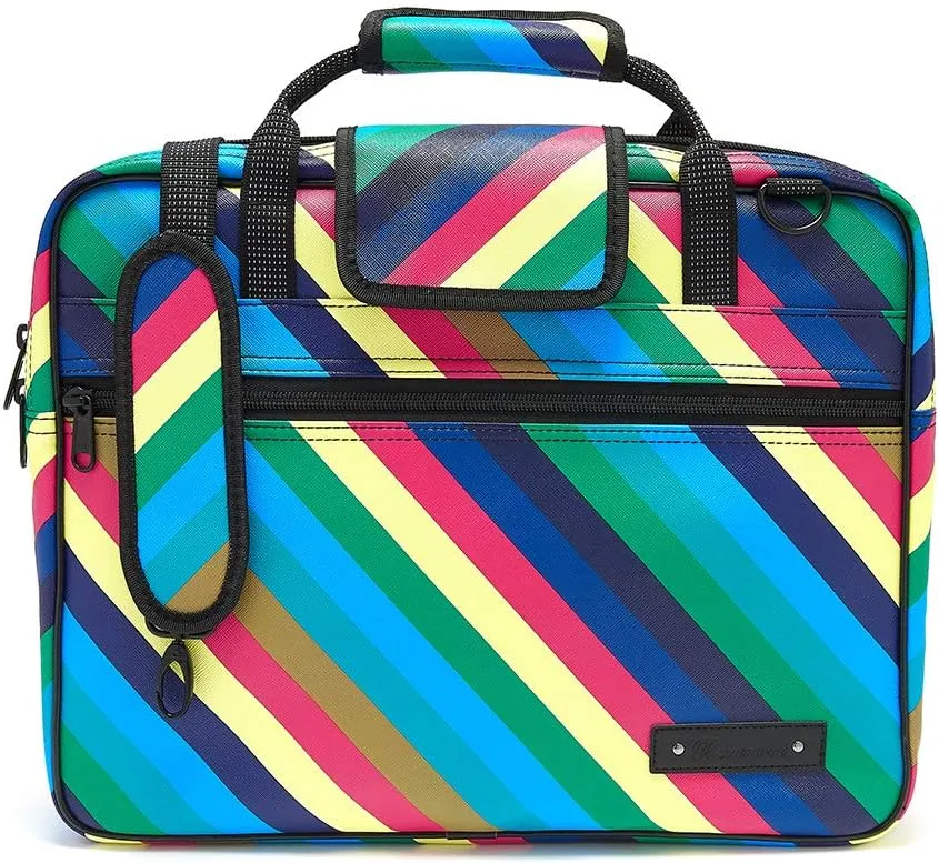 Beaumont Music Portfolio Bag "Candy Band" Sheet Music Bag - Music Folder For Sheet Music & Portfolio Bag - Music Bags For Piano Books & Conductor Batons