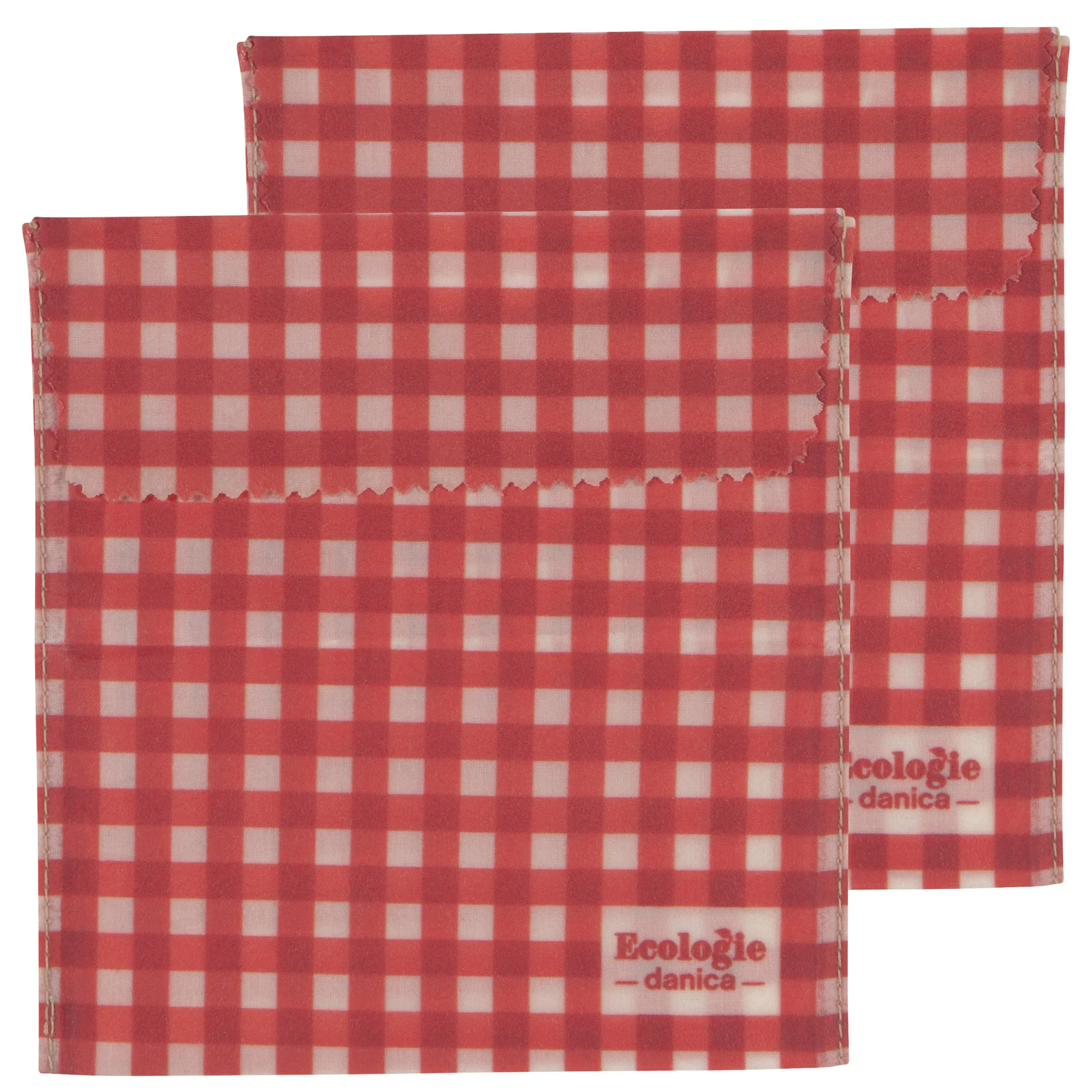 Beeswax Sandwich Bags - Gingham