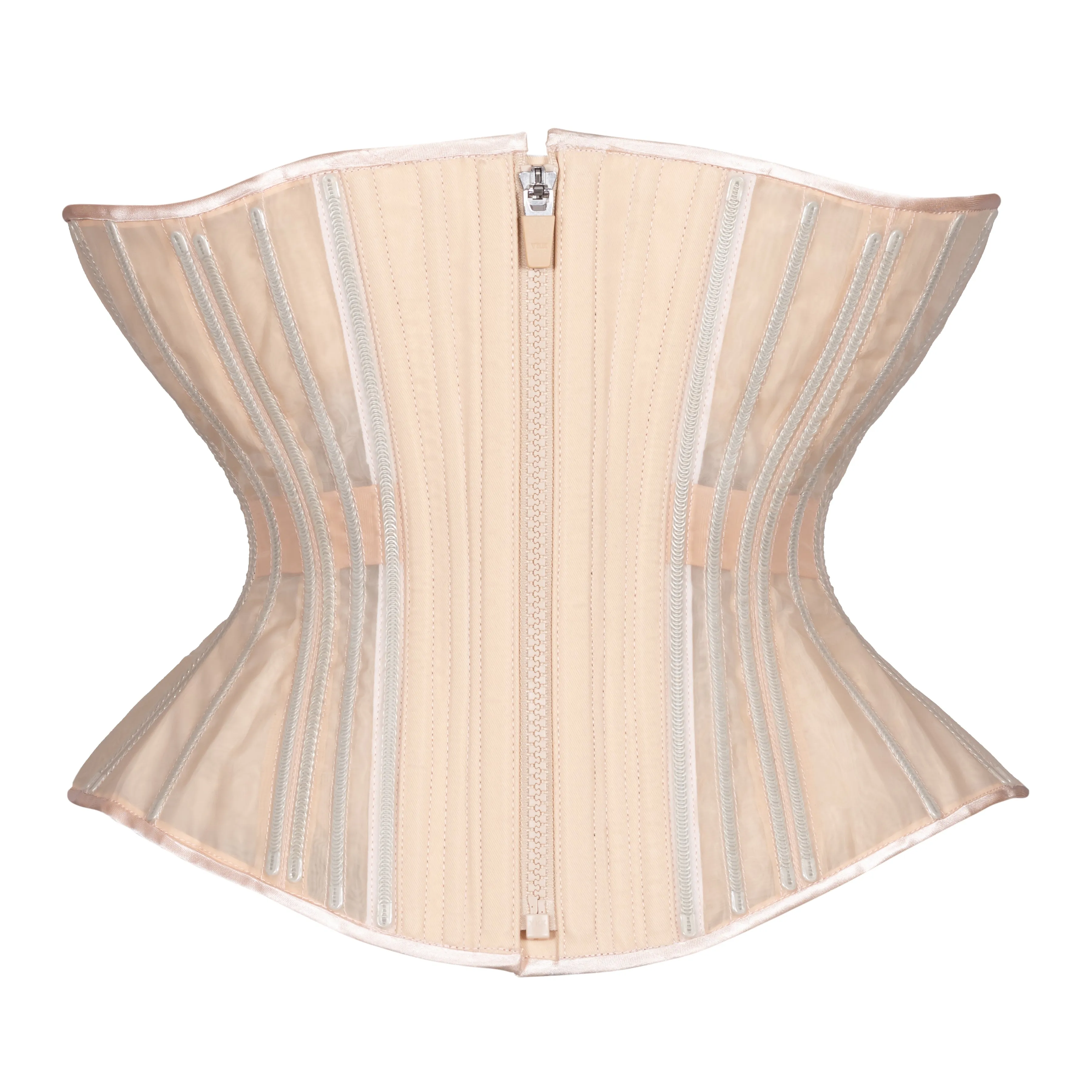 Beige Fine Mesh No Line Corset, Libra Silhouette, Regular