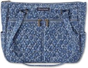 Bella Taylor Everyday Tote | Lightweight Quilted Fabric Handbags for Women