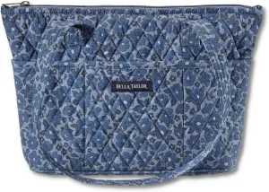 Bella Taylor Small Tote | Lightweight Quilted Fabric Purses for Women