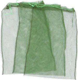 BESPORTBLE 3pcs Products Chum Bag Fishing Net Attract Clam Bag Bait Container Draw String Mesh Sack Shell Collector Fishing Supplies Random Color