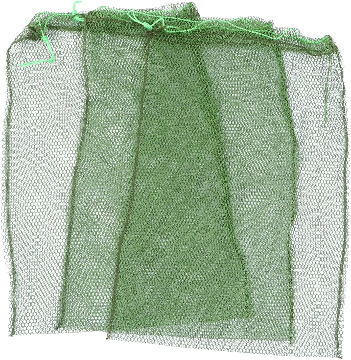 BESPORTBLE 3pcs Products Chum Bag Fishing Net Attract Clam Bag Bait Container Draw String Mesh Sack Shell Collector Fishing Supplies Random Color