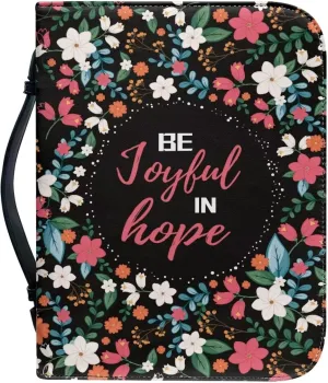 Bible Covers Bible Case for Women PU Leather Bible Bag Bible Holder Church Book Cover with Handle Built-in Pocket